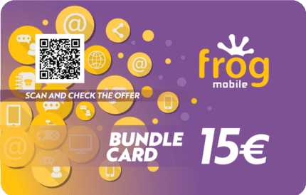 Frog Bundle Internet Card 15€