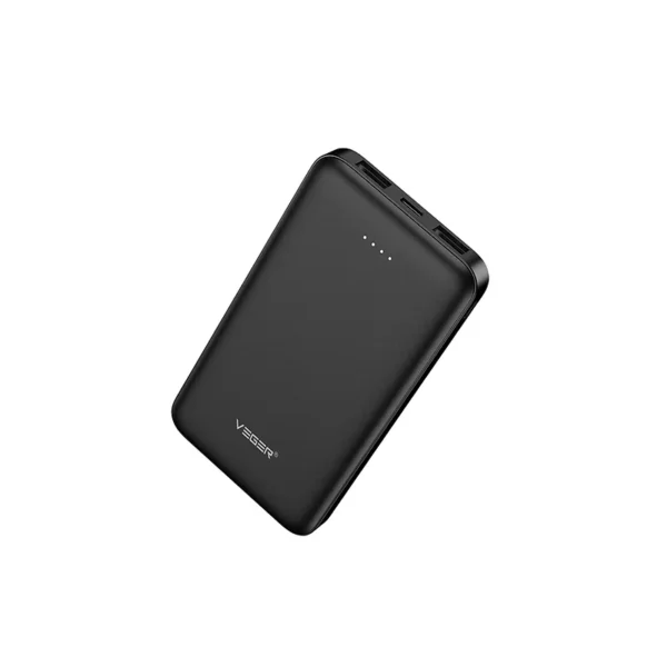 Veger PowerBank A10 - Φορητή Μπαταρία Φόρτισης με 2 x USB-Α - 10.000mAh - Black (W1065)