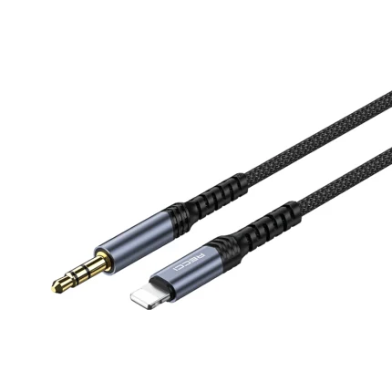 Καλώδιο ήχου Lightning σε 3.5mm με αλουμίνιο και νάιλον