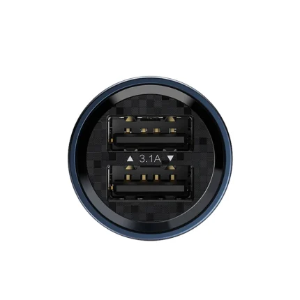 Διπλή θύρα USB-A φορτιστής αυτοκινήτου