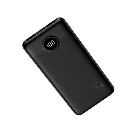 Veger PowerBank L10S με Ψηφιακή Οθόνη LED - Φορητή Μπαταρία Φόρτισης με 2 x USB-Α / 1 x Type-C - 10.000mAh - 20W - Black (W1105PD)