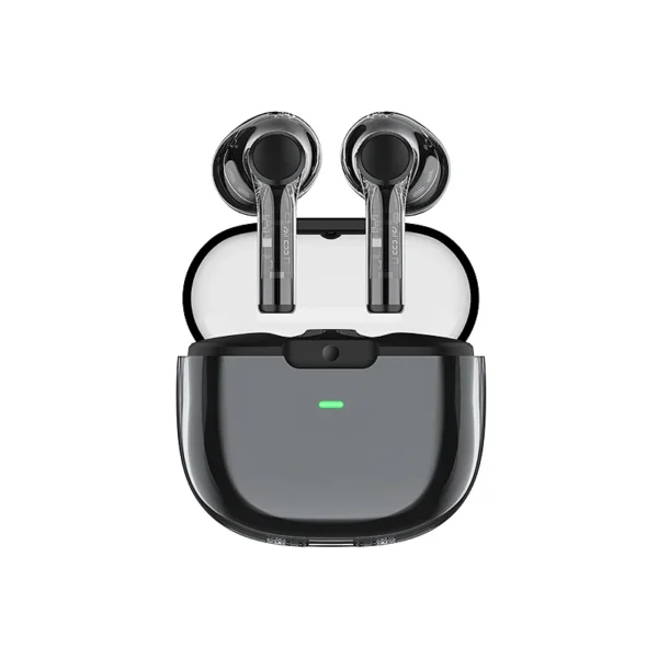 Recci® Rep-w50 Amber Wireless Earbuds With Transparent