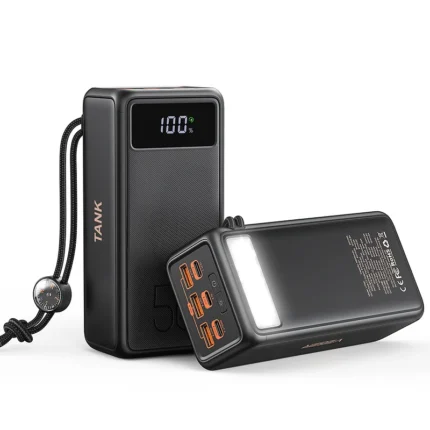 VP5001C - Tank Boost Power Bank 56000mAh 100W με 3 Θύρες USB-A και 2 Θύρες USB-C