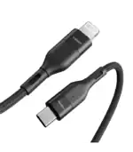 Veger CL01 Καλώδιο Φόρτισης και Μεταφοράς Δεδομένων Type-C σε Lightning - 120cm - 3A - Black (6970453554587)