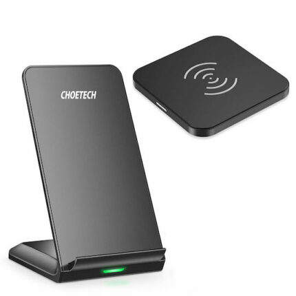 Choetech Ασύρματος Φορτιστής (Qi Pad) 10W Μαύρος (T524-S & T511-S wireless charger)