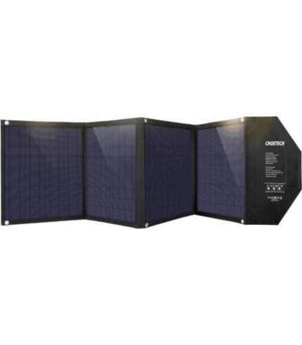 Choetech SC007 Αναδιπλούμενος Ηλιακός Φορτιστής Φορητών Συσκευών 80W 18V με σύνδεση USB (SC007)