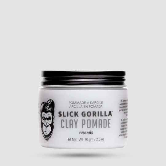Slick Gorilla Clay Pomade για Δυνατό Κράτημα & Ματ Αποτέλεσμα 70gr