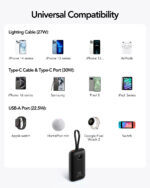 ⚡ Ισχύς έως 35W Power Delivery (PD)