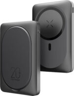 PowerBank Veger MagOn Pro με Ασύρματη Φόρτιση MagSafe & Kickstand 1 x USB-A 22.5W 1 x Type-C 20W 10.000mAh - Black (W1175)