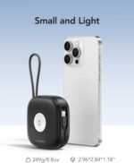 Veger W1185 MagSafe Power Bank 10000mAh 15W με Θύρα USB-C Power Delivery Μαύρο - Image 2