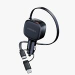 Veger 84W Hızlı Şarj Araç Şarj Cihazı (Tek Bağlantı Noktalı): 1xType-C (Lightning / Type-C Kablolu) Siyah