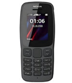 Nokia 106 μαύρο feature phone με ελληνικό μενού