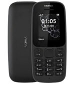 Nokia 105 2019 Single SIM με Αγγλικό Μενού Black