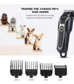 Kemei KM-1991 κουρευτική μηχανή για σκύλους σε μαύρο χρώμα