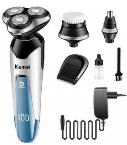 Kemei KM-5390 περιστρεφόμενη ξυριστική μηχανή προσώπου