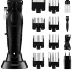 Kemei KM-2296 κουρευτική μηχανή μαύρη