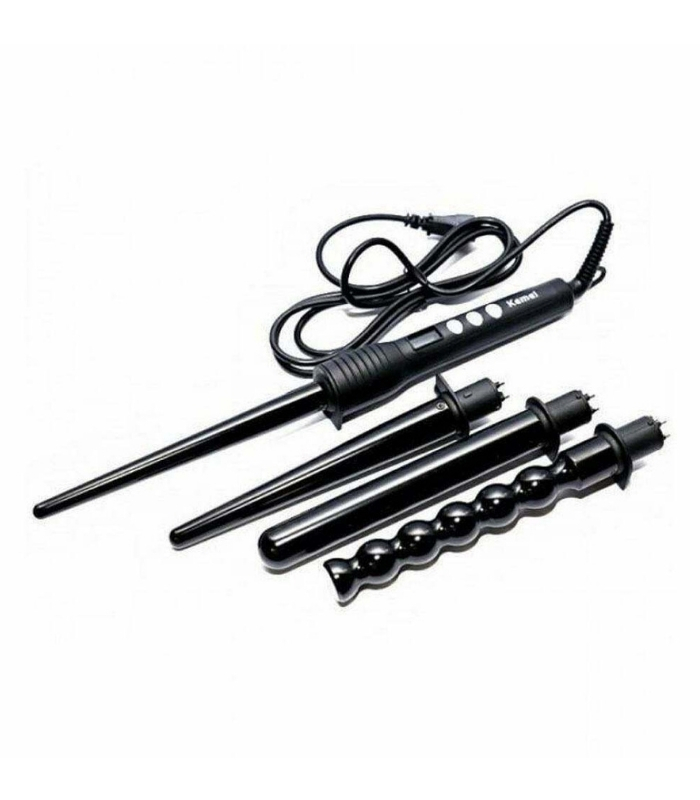 Kemei KM-4083 κωνικό ψαλίδι μαλλιών για μπούκλες