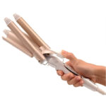 Kemei KM-1010 ψαλίδι μαλλιών για μπούκλες 22mm 45W