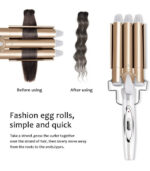 Κεραμικό ψαλίδι για κυματιστά μαλλιά Kemei