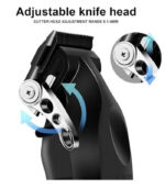 Kemei KM-2296 με 4 χτενάκια οδηγούς