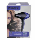 Μαύρο πιστολάκι μαλλιών Kemei KM-9824