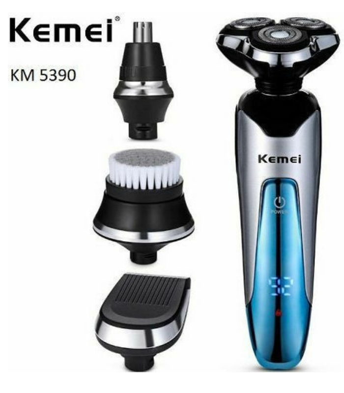 Αδιάβροχη ξυριστική μηχανή προσώπου Kemei