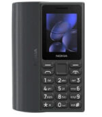 Nokia 105 (2024) Κινητό Τηλέφωνο Dual SIM Μαύρο
