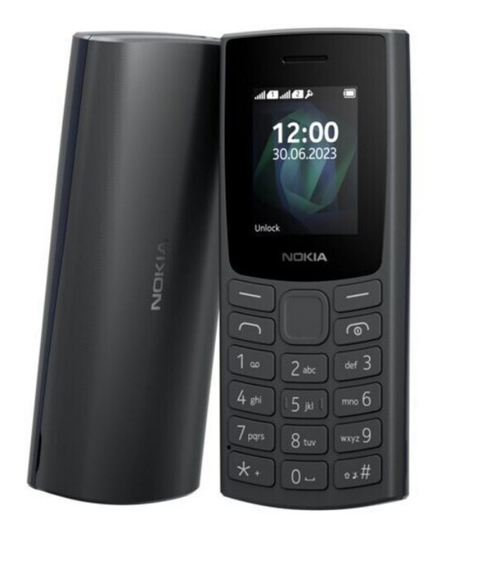 Πίσω όψη Nokia 105 (2023) σε κόκκινο τερακότα