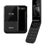 Nokia 2720 Flip Κινητό Τηλέφωνο Μαύρο με Dual SIM